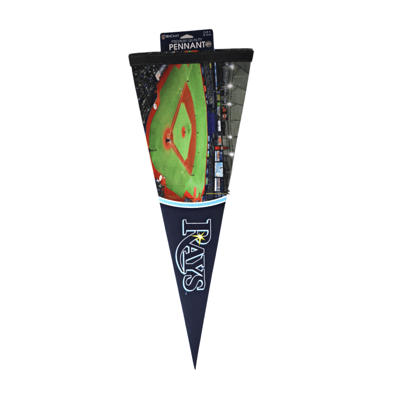 rays tropicana field stadium pennant the bay republic or team store of the tampa bay rays and rowdies