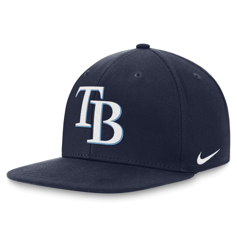 rays unisex nike pro navy tb snapback hat the bay republic or team store of the tampa bay rays and rowdies 1