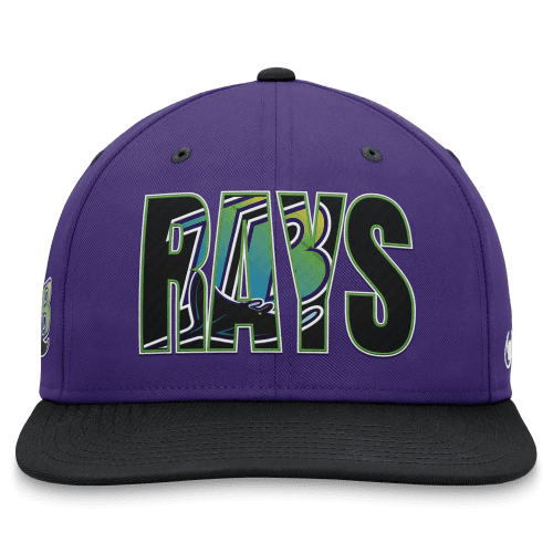 rays unisex purple nike devil rays pro coop adjustable snapback hat the bay republic or team store of the tampa bay rays and rowdies 2