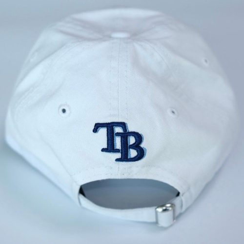 rays white rays logo women s 9twenty adjustable cap the bay republic or team store of the tampa bay rays and rowdies 3