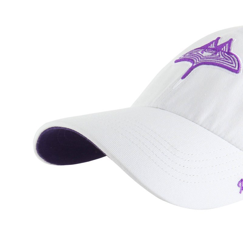 rays women s 47 brand white purple city connect skyray clean up adjustable hat the bay republic or team store of the tampa bay rays and rowdies 2