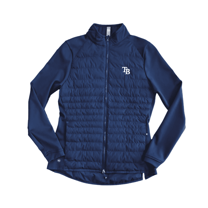 rays women s navy peter millar hybrid jacket the bay republic or team store of the tampa bay rays and rowdies 2