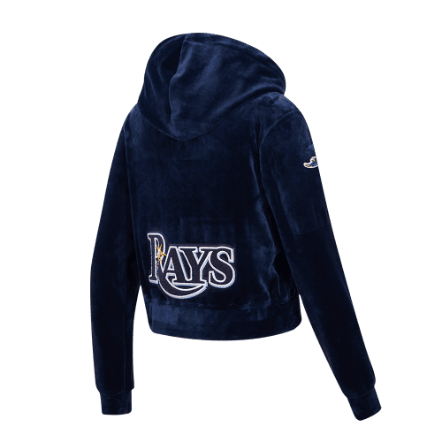 rays women s navy tb rfc promax velour zip up hoodie the bay republic or team store of the tampa bay rays and rowdies 4