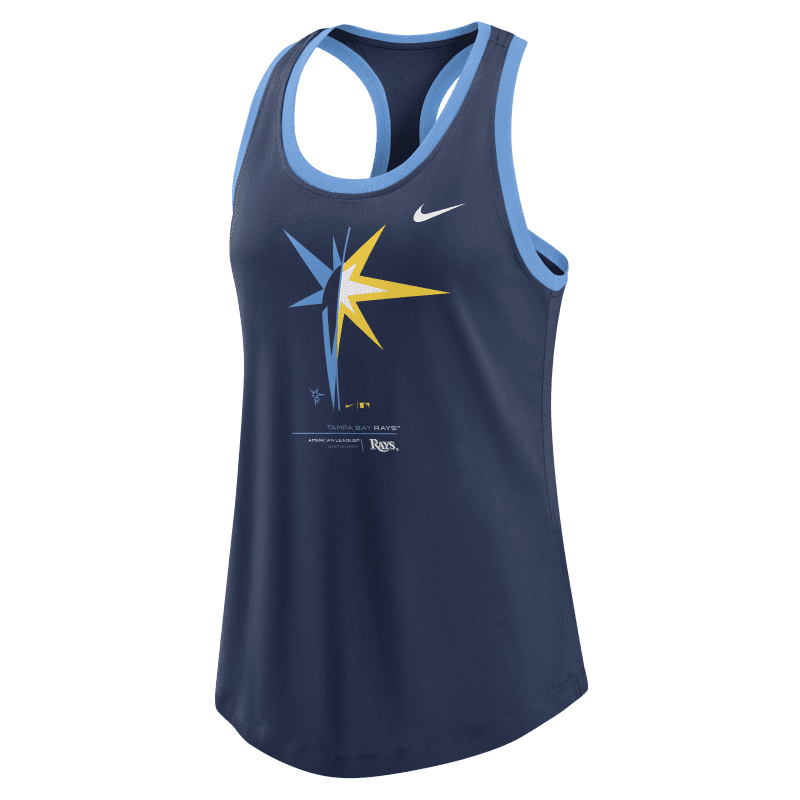 rays women s navy tech team nike tank the bay republic or team store of the tampa bay rays and rowdies 3