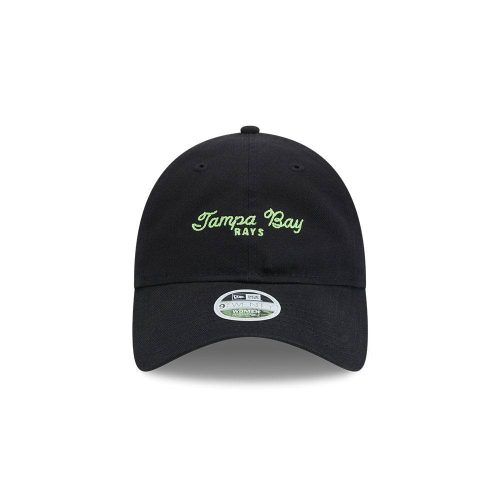 rays women s new era black script city connect 9twenty adjustable hat the bay republic or team store of the tampa bay rays and rowdies 2