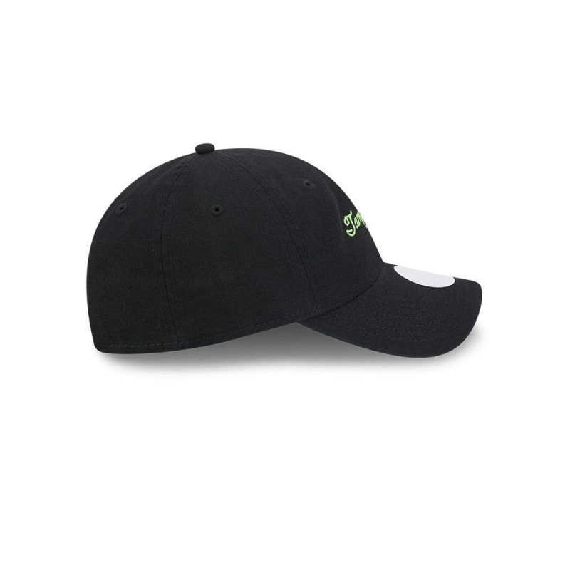 rays women s new era black script city connect 9twenty adjustable hat the bay republic or team store of the tampa bay rays and rowdies 6