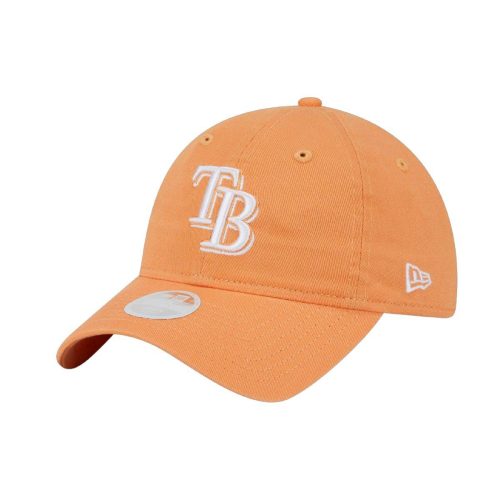 rays women s new era orange spring training tb florida 9twenty adjustable hat the bay republic or team store of the tampa bay rays and rowdies 3