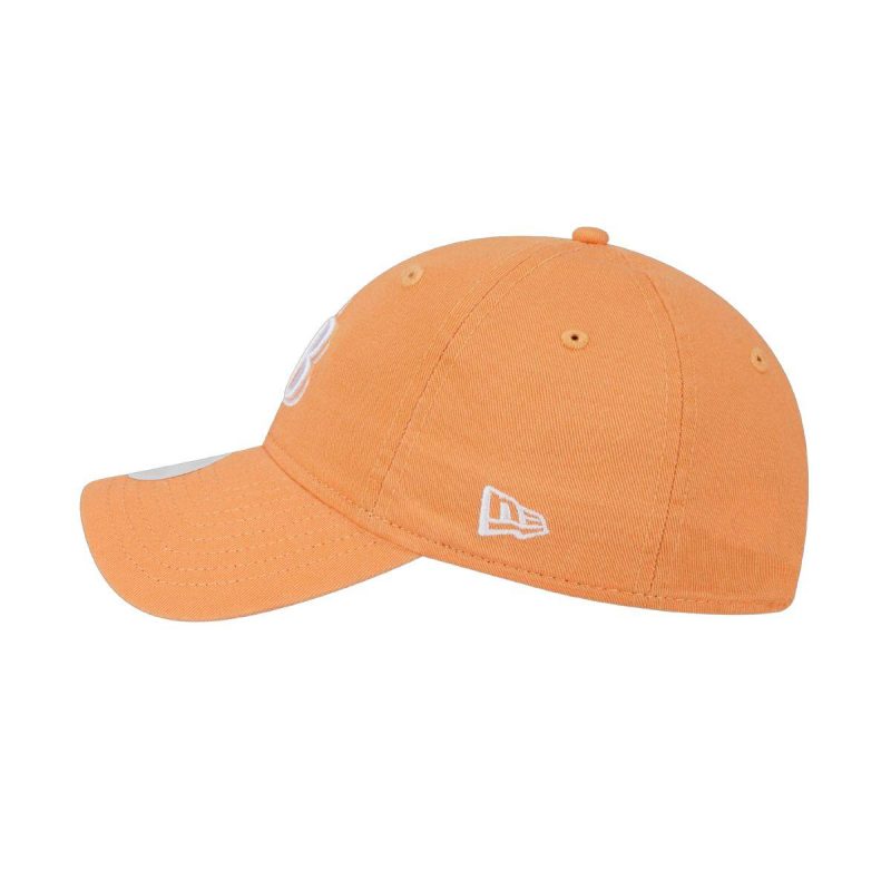 rays women s new era orange spring training tb florida 9twenty adjustable hat the bay republic or team store of the tampa bay rays and rowdies 5