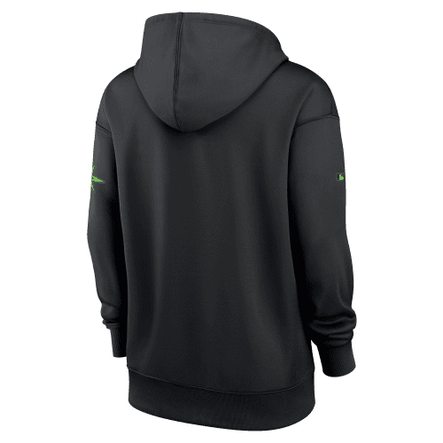 rays women s nike black authentic collection city connect therma hoodie the bay republic or team store of the tampa bay rays and rowdies 3