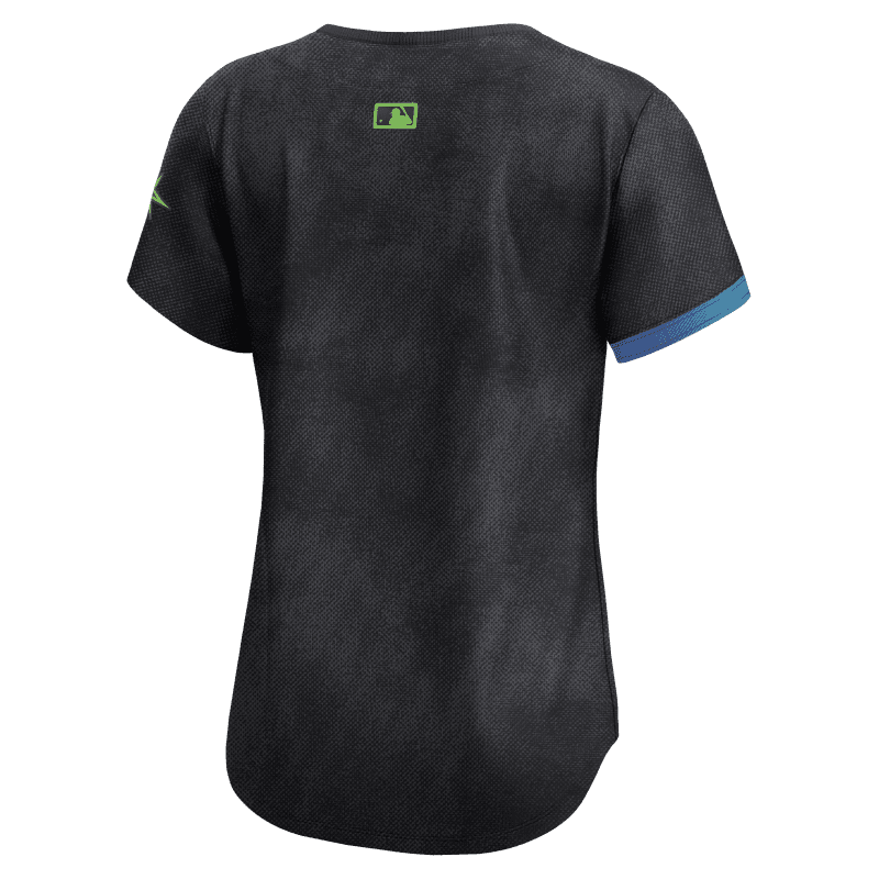 rays women s nike charcoal grey city connect limited replica jersey the bay republic or team store of the tampa bay rays and rowdies 3