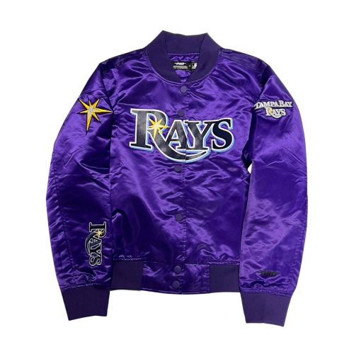 rays women s purple all logos rfc promax satin jacket the bay republic or team store of the tampa bay rays and rowdies 2