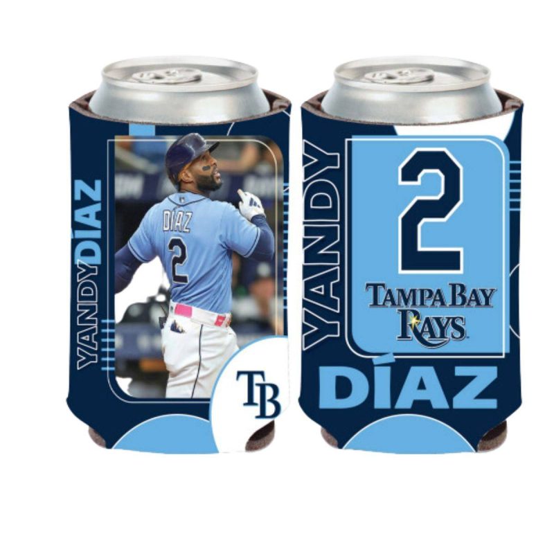 rays yandy diaz two sided player can cooler the bay republic or team store of the tampa bay rays and rowdies