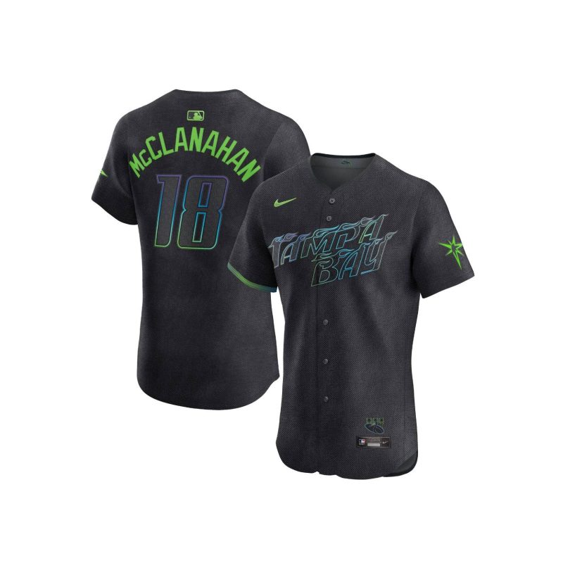 rays youth nike charcoal grey city connect shane mcclanahan limited replica jersey the bay republic or team store of the tampa bay rays and rowdies