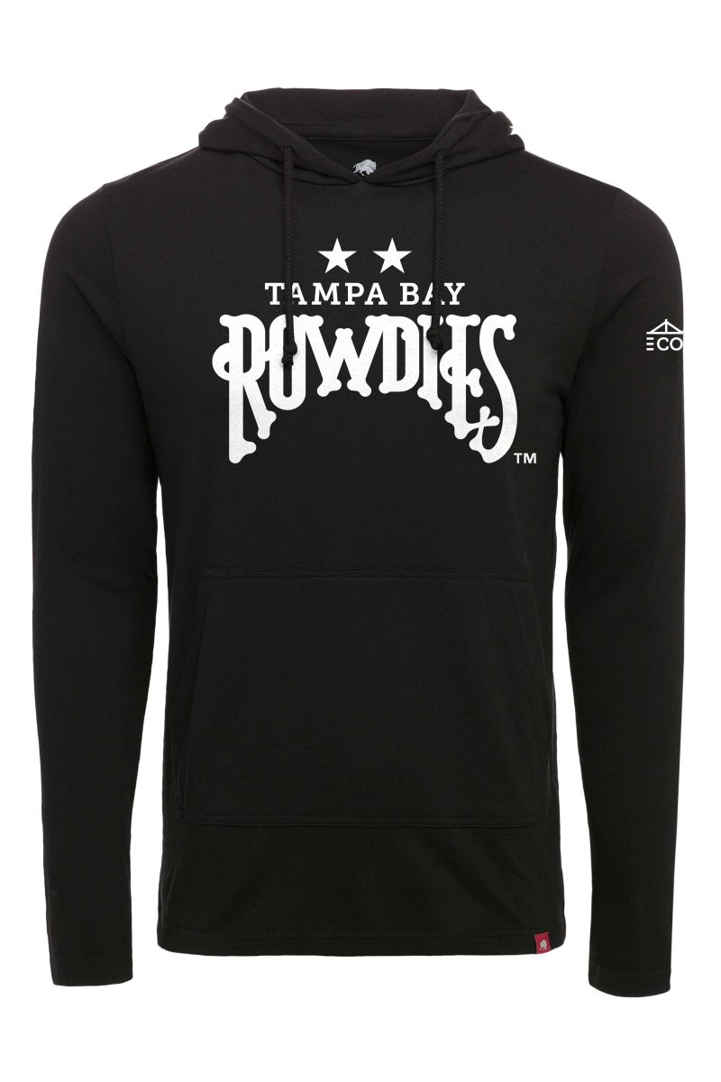 rowdies black 2 star coyr hoodie the bay republic or team store of the tampa bay rays and rowdies 1