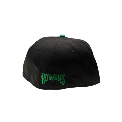 rowdies black and green sugar skull 59fifty new era fitted hat the bay republic or team store of the tampa bay rays and rowdies 4