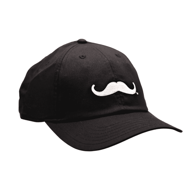 rowdies black mustache sportiqe adjustable cap the bay republic or team store of the tampa bay rays and rowdies 1