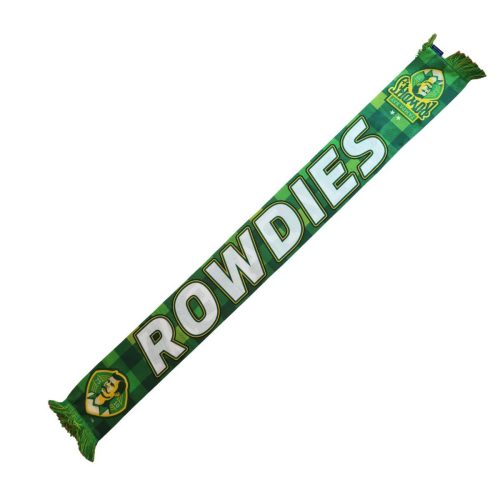 rowdies green and yellow dual sided plaid scarf the bay republic or team store of the tampa bay rays and rowdies 2