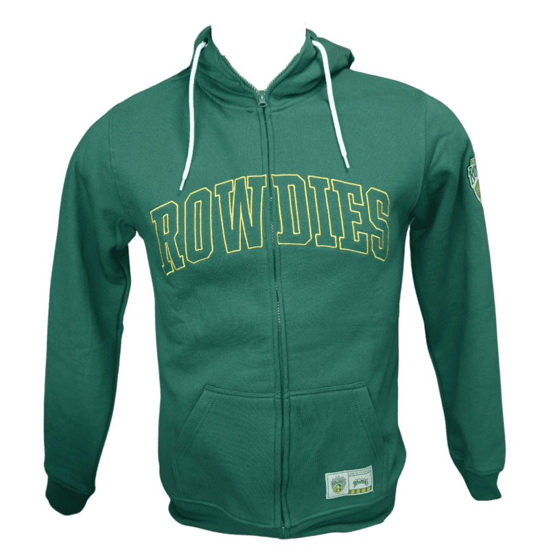 rowdies men s green two star full zip the bay republic or team store of the tampa bay rays and rowdies 1