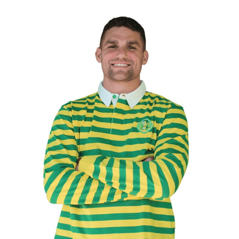 rowdies men s yellow and green striped crest long sleeve polo the bay republic or team store of the tampa bay rays and rowdies 2