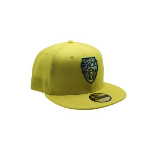 rowdies neon yellow crest new era 59fifty fitted hat the bay republic or team store of the tampa bay rays and rowdies 3