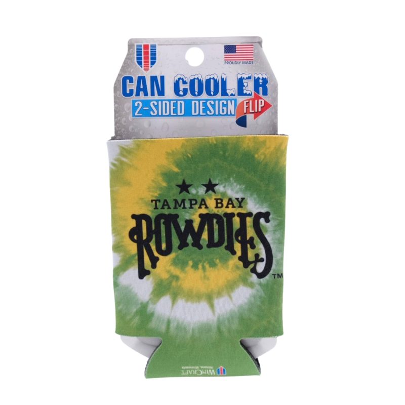 rowdies tie dye can koozie the bay republic or team store of the tampa bay rays and rowdies 27447800660131