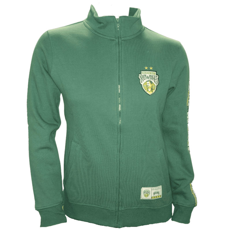 rowdies women s green two star full zip the bay republic or team store of the tampa bay rays and rowdies 1 28534149775523