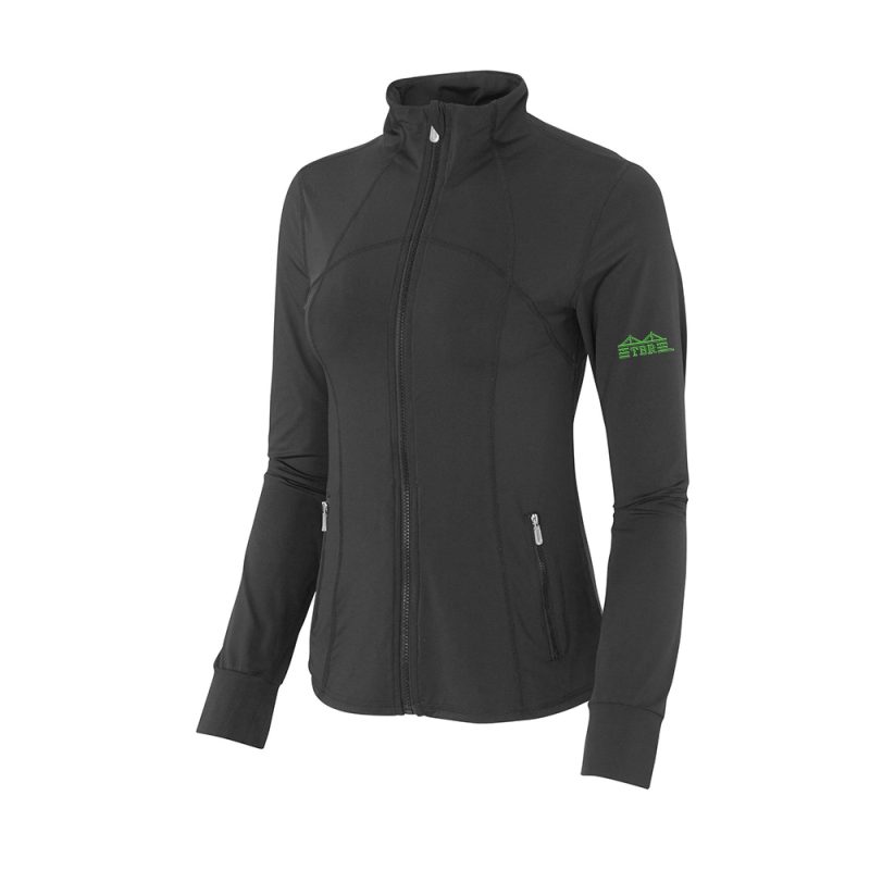 rowdies womens black tbr bridge zip up the bay republic or team store of the tampa bay rays and rowdies 1 28534127165603