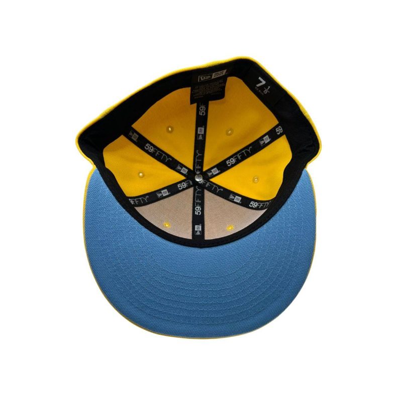 rowdies yellow and blue mustache new era 59fifty fitted hat the bay republic or team store of the tampa bay rays and rowdies 3